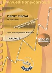 Droit fiscal dcg d'occasion  Livré partout en France