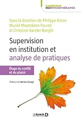 Supervision institution analys d'occasion  Livré partout en France