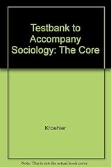 Testbank accompany sociology for sale  Delivered anywhere in USA 