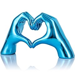 Navy blue heart for sale  Delivered anywhere in USA 