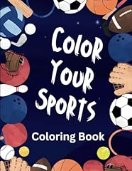 Color sports coloring for sale  Delivered anywhere in USA 