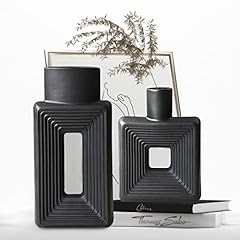 Black ceramic vase for sale  Delivered anywhere in USA 