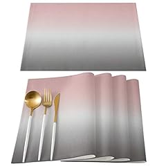 Pink table mats for sale  Delivered anywhere in USA 