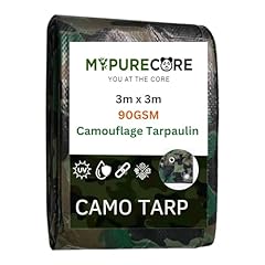 Mypurecore camouflage tarpauli for sale  Delivered anywhere in Ireland