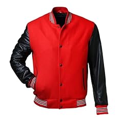Red black letterman for sale  Delivered anywhere in USA 