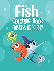 Fish coloring book for sale  Delivered anywhere in UK