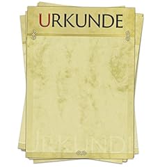 Urkundenpapier set aufdruck gebraucht kaufen  Wird an jeden Ort in Deutschland