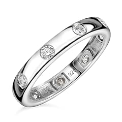 Tjc moissanite band for sale  Delivered anywhere in UK