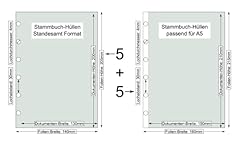 Katex stammbuchhüllen 10er gebraucht kaufen  Wird an jeden Ort in Deutschland