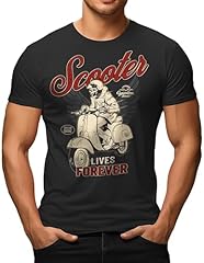 Shirt scooter noir d'occasion  Livré partout en France