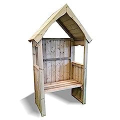 Wooden garden arbour for sale  Delivered anywhere in Ireland