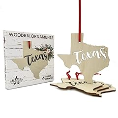 Wooden texas ornaments for sale  Delivered anywhere in USA 