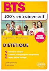 Bts diététique programme d'occasion  Livré partout en France
