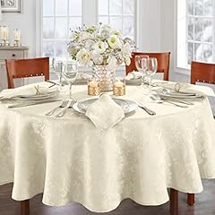 Elrene damask tablecloth for sale  Delivered anywhere in UK