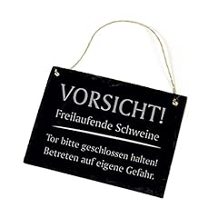 Schiefertafel schild vorsicht gebraucht kaufen  Wird an jeden Ort in Deutschland