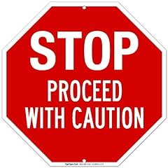 Stop proceed caution for sale  Delivered anywhere in USA 