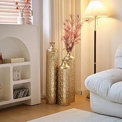 Gold standing vase for sale  Delivered anywhere in USA 