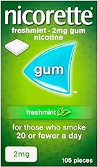 Nicorette freshmint gum for sale  Delivered anywhere in UK
