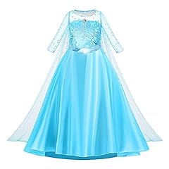 Aoowu elsa dress for sale  Delivered anywhere in UK