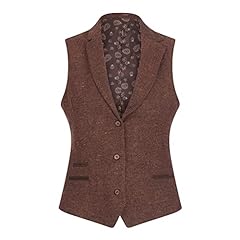 Ladies waistcoat tweed for sale  Delivered anywhere in UK