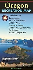 Oregon recreation map for sale  Delivered anywhere in USA 
