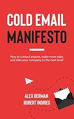 Cold email manifesto for sale  Delivered anywhere in USA 