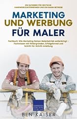 Marketing werbung maler gebraucht kaufen  Wird an jeden Ort in Deutschland