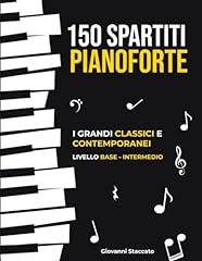 150 spartiti pianoforte usato  Spedito ovunque in Italia 