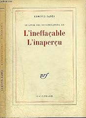 Ineffacable inapercu d'occasion  Livré partout en France