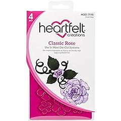 Heartfelt Creations Classic Rose .75" to 3.75" Emboss for sale  Delivered anywhere in USA 