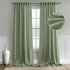 Miulee linen curtains for sale  Delivered anywhere in USA 