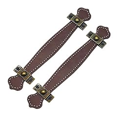 2pcs leather hardware for sale  Delivered anywhere in USA 
