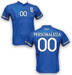 Maglia Calcio Italia Home Personalizzabile Replica Autorizzata 2022-2023 Taglie da Bambino e Adulto. Personalizza con Il Tuo Nome o Il Nome del Tuo Giocatore Preferito (8 Anni) usato  Spedito ovunque in Italia 