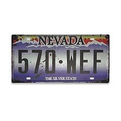 Retro nevada license for sale  Delivered anywhere in USA 