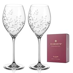 Diamante crystal wine for sale  Delivered anywhere in UK