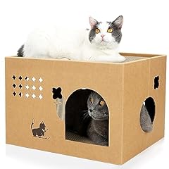 Cat cardboard house for sale  Delivered anywhere in UK