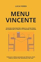 Menu vincente tecniche usato  Spedito ovunque in Italia 