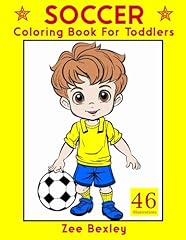 Soccer coloring book d'occasion  Livré partout en France