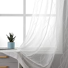 Visiontex white sheer for sale  Delivered anywhere in USA 
