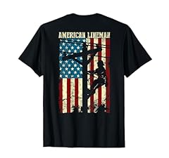 Lineman american flag for sale  Delivered anywhere in USA 