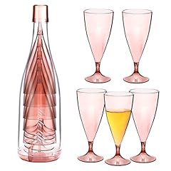 Pcs stackable champagne for sale  Delivered anywhere in UK