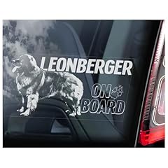 Leonberger car sticker for sale  Delivered anywhere in UK