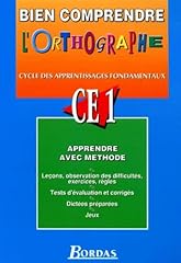 Comp orthogr. ce1 d'occasion  Livré partout en France