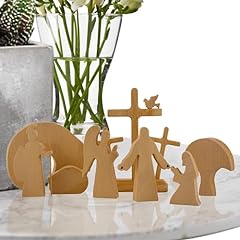 Easter wooden nativity for sale  Delivered anywhere in UK