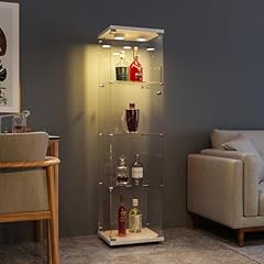 Fanyushow glasvitrine weißes gebraucht kaufen  Wird an jeden Ort in Deutschland