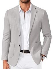 Coofandy gray blazer for sale  Delivered anywhere in USA 