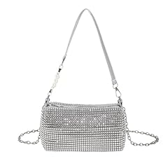 Pochette argento cerimonia usato  Spedito ovunque in Italia 