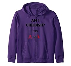 Childish zip hoodie for sale  Delivered anywhere in UK
