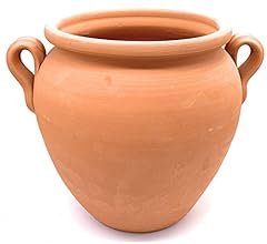 Sun Cakes Ceramic Plant Pot With Handles Terracotta for sale  Delivered anywhere in UK