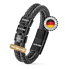Personalisiertes lederarmband  gebraucht kaufen  Wird an jeden Ort in Deutschland